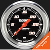 VS342BAPF Velocity Black 2 5/8in. Boost Gauge, 30 Psi - image 1