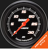 VS342BBPF Velocity Black 2 5/8in. Boost Gauge, 30 Psi - image 1