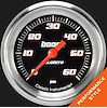 VS343BAPF Velocity Black 2 5/8in. Boost Gauge, 60 Psi - image 1