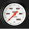 Velocity White w/ Black Bezel 2 ? Fuel Pressure 100psi Electric Full Sweep - image 1