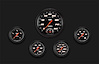 VS365BBLF Velocity Black Five Gauge Set 365 - image 1
