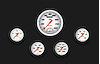 VS365WBLF Velocity White Five Gauge Set 365 - image 1