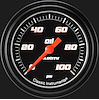 Velocity Black w/ Black Bezel 2 ? Oil Press 100psi Full Sweep - image 1