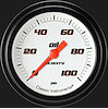 Velocity White w/ Black Bezel 2 ? Oil Press 100psi Full Sweep - image 1