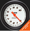 VS383WBPF Velocity White 2 5/8in. Tachometer - image 1