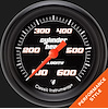 VS397BBPF Velocity Black 2 5/8in. Cylin.der Head Temp. Gauge - image 1
