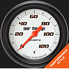 VS399WBPF Velocity White 2 5/8in. Outside Air Temp. Gauge - image 1