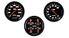 Velocity Black Series 3-Gauge Set 4-5/8" Electrical Speedometer (160 mph) - image 1