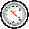 Velocity White Series Tachometer 4-5/8" Electrical - image 1