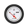 Velocity White Series Oil Pressure Gauge 2-1/8" Electrical - image 1