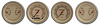 VINTAGE 3 SPEEDO/TACH/2 D - image 1