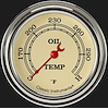 VINTAGE 2 5/8IN OIL TEMP - image 1