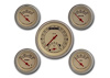 Vintage Series 5-Gauge Set 3-3/8" Electrical Ultimate Speedometer (140 mph) - image 1