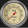 VINTAGE 2 5/8IN PYROMETER - image 1