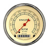 VINTAGE 3 HOURMETER TACH - image 1