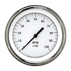 WHITE HOT 3 TACH 10K - image 1