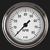 WHITE HOT 2 TACHOMETER FULL SWEEP - image 1
