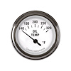 White Hot Series Oil Temperature Gauge 2-1/8" Electrical - image 1