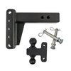ED254 2.5 in. Extreme-Duty 4 in. Drop/Rise Trailer Hitch - image 3