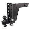 ED258 2.5 in. Extreme-Duty 8 in. Drop/Rise Trailer Hitch