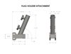 FLAGHOLDER Flag Holder Attachment - image 2