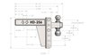 HD256 2.5 in. Heavy-Duty 6 in. Drop/Rise Hitch - image 2