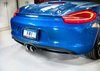 Performance Exhaust System for Porsche 981 - With Chrome Silver Tips - image 3