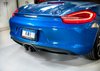 Performance Exhaust System for Porsche 981 - With Diamond Black Tips - image 3