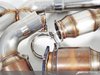 Performance Exhaust for Porsche 997.2 Turbo / S - Polished Silver Quad Tips - image 3