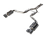 Track Edition Exhaust for 970 Panamera Turbo - Chrome Silver Tips