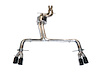 Track Edition Exhaust for Audi S5 3.0T - Diamond Black Tips (90mm)