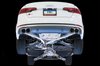 Non-Res Track Exhaust for Audi B9 S4 - Non-Resonated - Diamond Black 102mm Tips - image 4