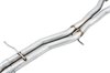 Non-Res Track Exhaust for Audi B9 S5 Sportback - Non-Resonated - Diamond Black 102mm Tips - image 3