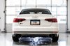 Non-Res Track Exhaust for Audi B9 S5 Sportback - Non-Resonated - Diamond Black 102mm Tips - image 4