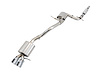 Touring Edition Exhaust for MK6 Jetta 2.5L - Polished Silver Tips - image 1