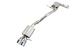 Touring Edition Exhaust for MK6 Jetta 1.4T - Chrome Silver Tips - image 1