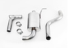 Touring Edition Performance Exhaust for VW CC 2.0T - Diamond Black Tips - image 1