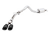 0FG Exhaust with BashGuard for Ford Ranger - Dual Diamond Black Tips - image 1