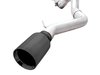 0FG Side Exit Exhaust for Ford Bronco with BashGuard - Single 5" Diamond Black Tip - image 3
