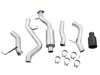 0FG Side Exit Exhaust for Ford Bronco with BashGuard - Single 5" Diamond Black Tip - image 4