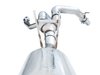 0FG Dual Rear Exit Cat-back Exhaust for 4th Gen RAM 1500 5.7L (with bumper cutouts) - Chrome Silver Tips - image 3