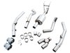 0FG Dual Rear Exit Cat-back Exhaust for 4th Gen RAM 1500 5.7L (with bumper cutouts) - Chrome Silver Tips - image 4