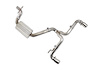 Performance Catback Exhaust for Mk6 GTI - Chrome Silver Round Tips - image 1