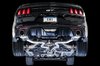 Touring Catback Exhaust for S550 Mustang GT - Dual Tip - Chrome Silver Tips - image 3