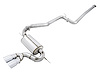 AWE Touring Edition Cat-back Exhaust for Ford Focus ST - Non-Resonated - Chrome Silver Tips - image 1