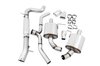 AWE Touring Edition Exhaust for VW Golf Alltrack / Sportwagen 4Motion - Chrome Silver Tips - image 3