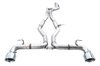 AWE Resonated Track Edition Exhaust for A90 Supra - 5" Chrome Silver Tips - image 2