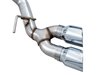 0FG Single Side Exit Cat-back Exhaust for 4th Gen RAM 1500 5.7L (without bumper cutouts) - Dual Chrome Tips - image 4