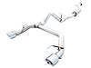 AWE 0FG Catback Exhaust for Ford Bronco with BashGuard - Dual 4.5" Chrome Silver Tips - image 1