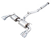 AWE Touring Edition Exhaust for Subaru BRZ / Toyota GR86 / Toyota 86 / Scion FR-S - Chrome Silver Tips